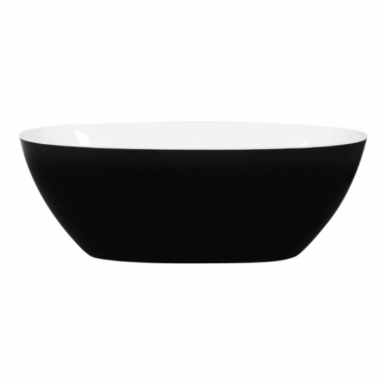 1700*810*590mm Free Standing Bathtub Matte Black and Matte White Waste Not Included