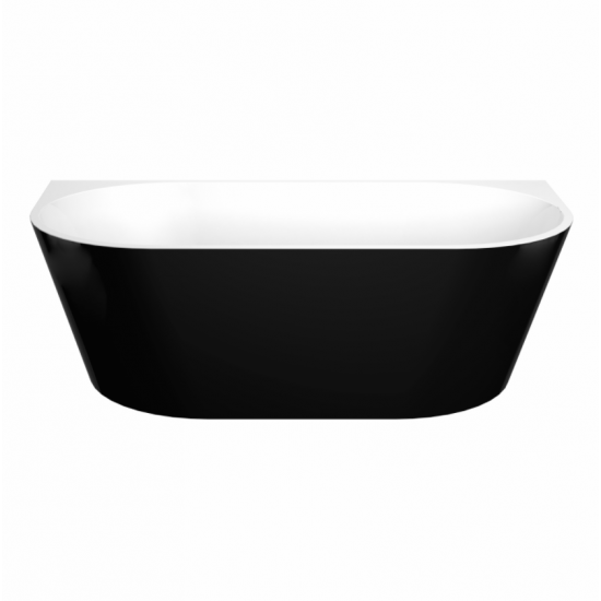 1400*730*580mm BTW Bathtub Matte Black and Matte White Waste Not Included