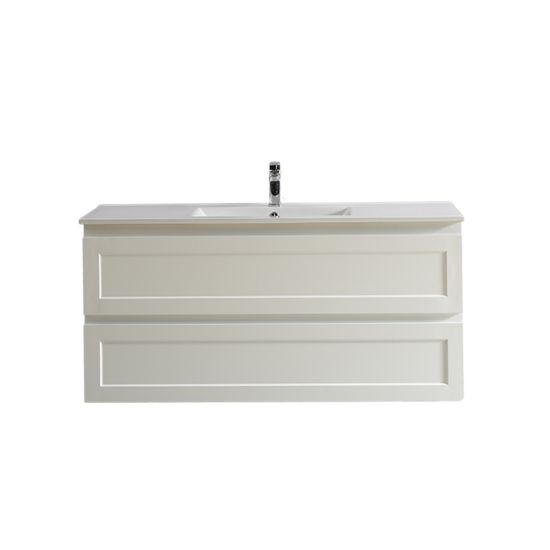 1200*460*560mm Fremantle Matte White Wall Hung Bathroom Vanity 2 Drawers (Cabinet Only)