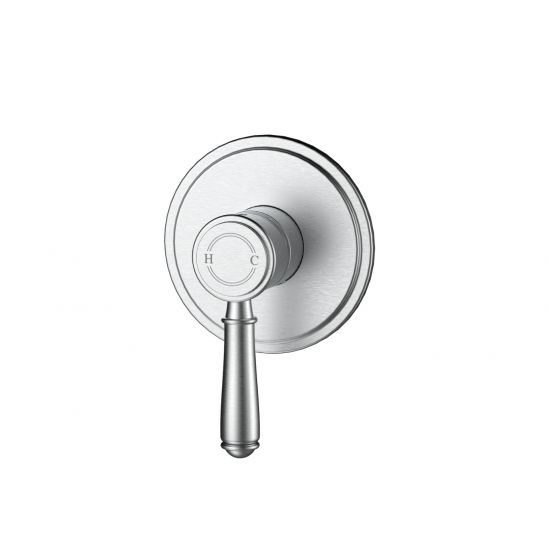 Clasico Wall Mixer Trim Kits in Brushed Nickel