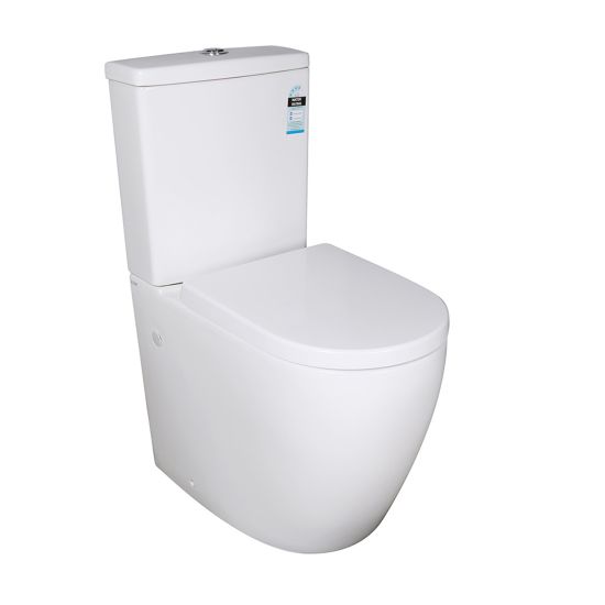 660*395*905mm Ambulant Box Rim Toilet Suite 4.5/3 Liters Dual Flush