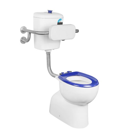 820*350*1180mm Calla Disable Toilet Suite Box Rim Pan 4.5/3 Liters Dual Flush