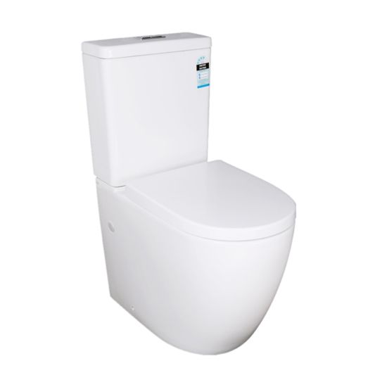 660*390*885mm Elvera Ambulant Tornado Toilet Suite 4.5/3 Liters Dual Flush
