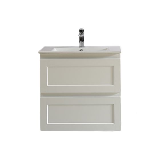 600*460*560mm Fremantle Matte White Wall Hung Bathroom Vanity (Cabinet Only)