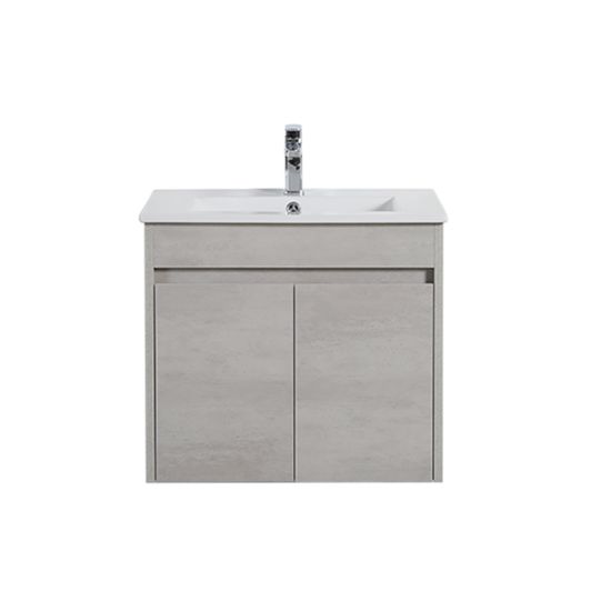600*460*525mm Polywood Concrete Grey Wall Hung Bathroom Vanity (Cabinet Only)