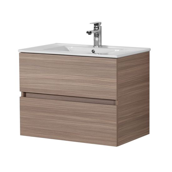 750*460*560mm Stella Oak Wall Hung Bathroom Vanity (Cabinet Only)