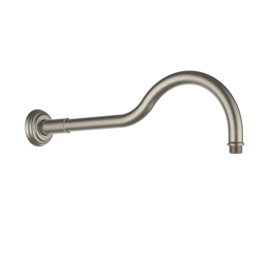Clasico Shower Arm In Brushed Nickel