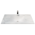900L*460D*180Hmm White Marble Look Sintered Stone Top With Undermount Basin