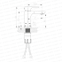 Black Bathroom Basin Sink Short Mixer Tap