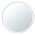 900X900X32mm Gun Metal Orbis Framed LED Mirror