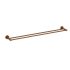 Otus Slimline Double Towel Rail 900mm Brushed Copper