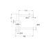 Otus Slimline Toilet Paper Holder Chrome