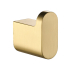 Flores Robe Hook Brushed Yellow Gold Brass