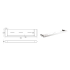 Flores Cosmetic Shelf Chrome