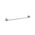 Clasico Single Towel Rail 800mm Chrome