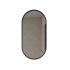 450*900mm Black Framed Oval Mirror Metal Framed Mirror