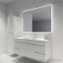 1200mm Curved Rim Rectangle 3 Color Backlit Bathroom LED Mirror(Touchless Sensor Switch)