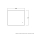 900mm Curved Rim Rectangle 3 Color Backlit Bathroom LED Mirror(Touchless Sensor Switch)