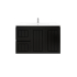 900MM Amber Matte Black 2PAC MDF 2L/DW 2R/DR Wall Hung Cabinet Only