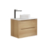 740x460x550mm Bell Collection Natural Oak 2/DW Wall Hung Vanity