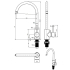 Morgan Rund Matte Black Sink Mixer