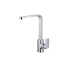 Kompakt Eckig Brushed Nickel Sink Mixer