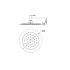 Round Rain Shower Head 400mm Chrome