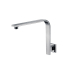 Square Curved Shower Arm Brushed Nickel