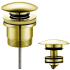 Universal Pop Up Waste Brushed Gold