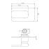 IVANO Series Solid Brass Chrome Shower/Bath Wall Mixer