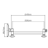 All Direction Shower Arm Chrome