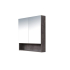 600*150*780mm Rock Cemento Wall Hung Woodgrain Mirror Cabinet Two Doors 