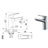 Sulu Basin Mixer Chrome