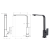 Ceram Sink Mixer Matt Black