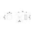 Soko Wall Mixer Set Matt Black