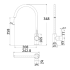 Hali Sink Mixer Gunmetal