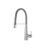 Designer Gooseneck Pull Out Kitchen Mixer Chrome