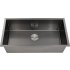Bowl Size:720X400X230mm Overall Size:760X440X230mm Gun Metal Kliff Hand Made Stainless Steel Sinks