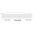 100x100x26mm Lauxes Aluminium Chrome Floor Grate Drain
