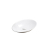510*350*95mm Gloss WhiteCabrita Fine Ceramic Above Counter Basin No Overflow 32mm Waste