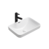 455*334*170mm Gloss White Kliff Fine Ceramic Insert Basin Overflow 32mm Waste