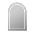 600X900X155mm Matte White Allison Arch LED Shaving Cabinet