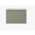590x455x400mm Olive Green Sedona Modern Fluted Wall Hung PVC Cabinet