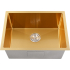 Bowl Size:540X400X230mm Overall Size:580X440X230mm Brushed Gold Kliff Hand Made Pvd Stainless Steel Sinks