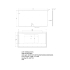 1500*800mm Frosted Glass Edge 3 Color Lighting Backlit LED Mirror Touch Sensor Switch