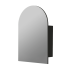 600X900X150mm Matte Black Allison Arch Shaving Cabinet