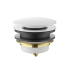 40mm Bath Pop-Up Plug With Removabel Waste No Overflow Gross White