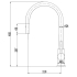 Otus Pull Out Sink Mixer Chrome