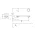 Ruki Swivel Bath Spout Brushed 
Nickel