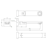 Ruki Swivel Bath Spout Gun 
Metal